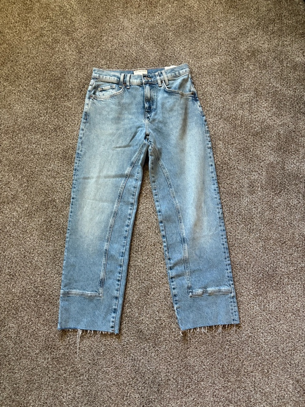 We The Free Light Risk Taker Mid-Rise Jeans